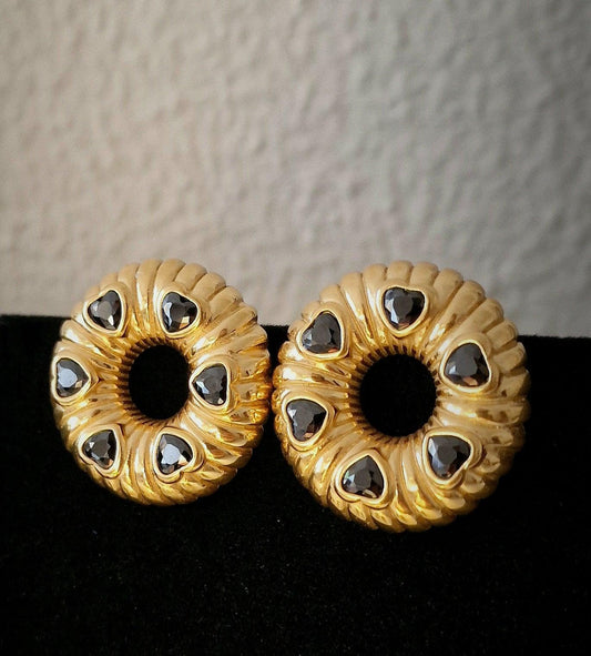 Caren Ατσάλινα σκουλαρίκια - Lilah jewellery boutique