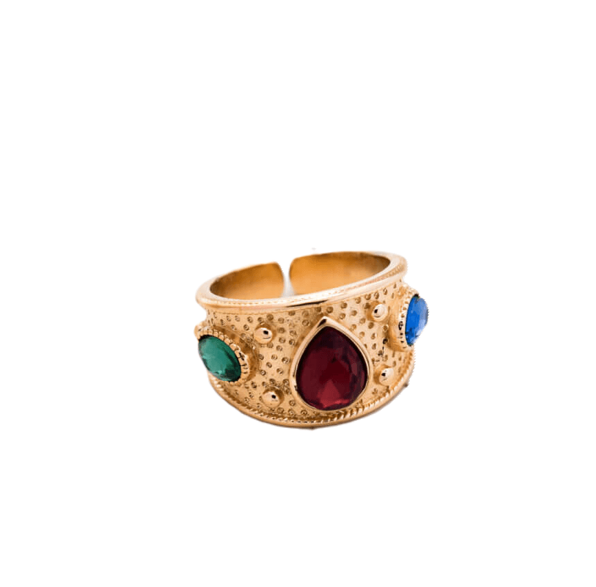 Adaline Ατσάλινo δαχτυλίδι - Lilah jewellery boutique