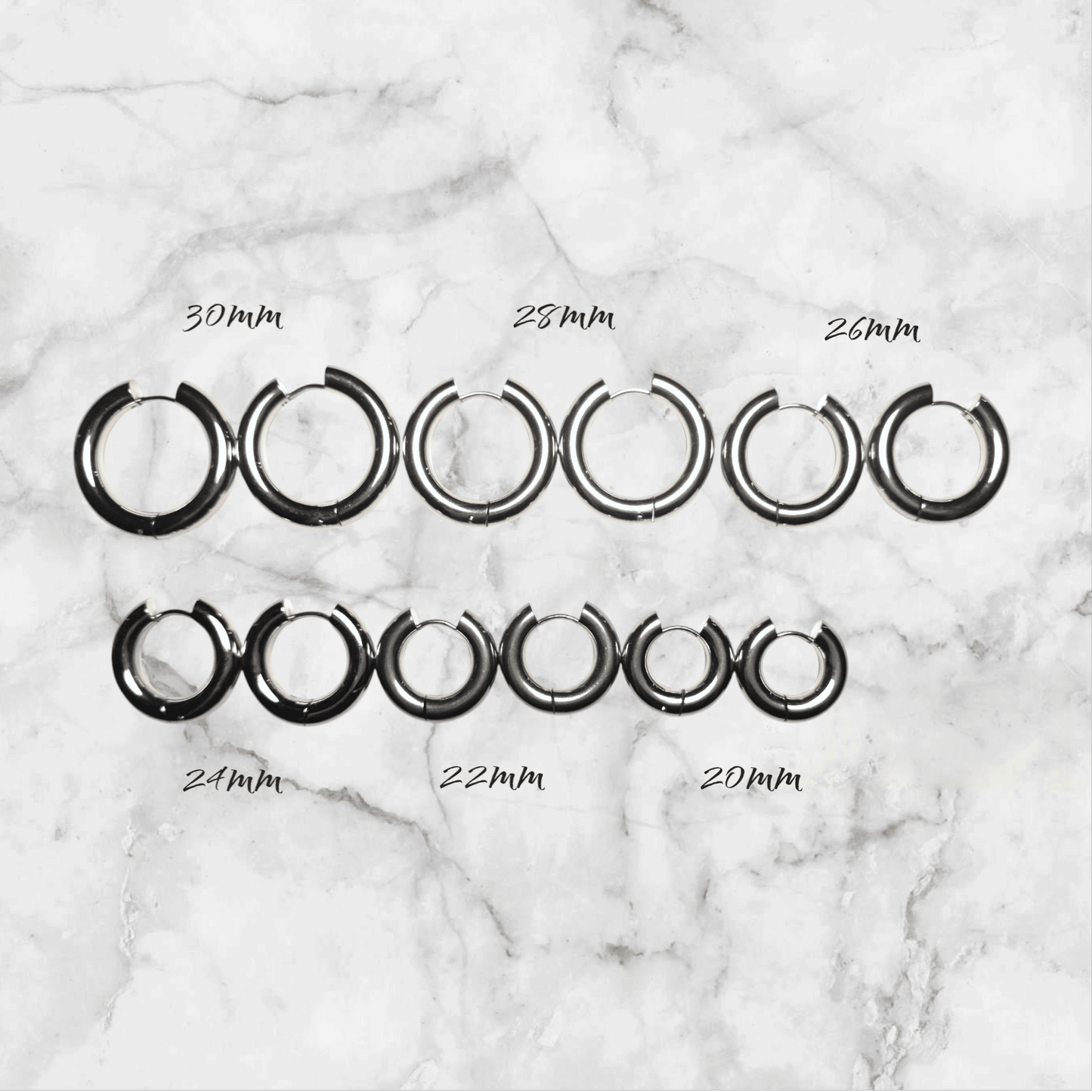 Σκουλαρίκια κρίκοι little hoop - Lilah jewellery boutique