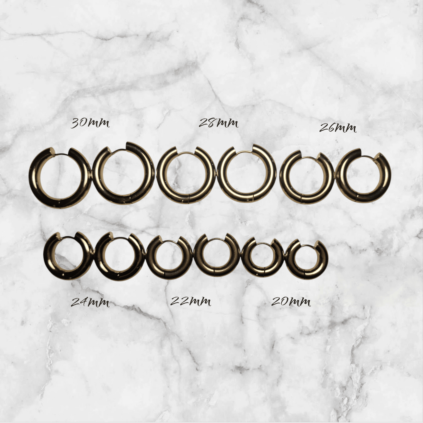 Σκουλαρίκια κρίκοι little hoop - Lilah jewellery boutique