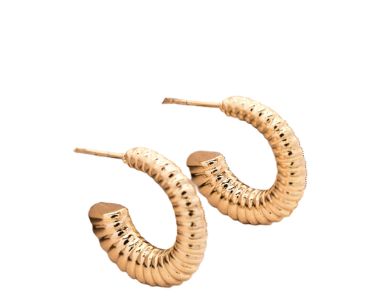 Posh Ατσάλινα σκουλαρίκια - Lilah jewellery boutique