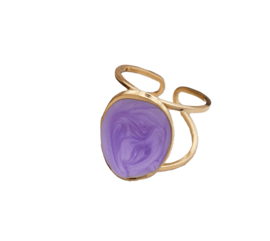 Liliana Ατσάλινo δαχτυλίδι - Lilah jewellery boutique