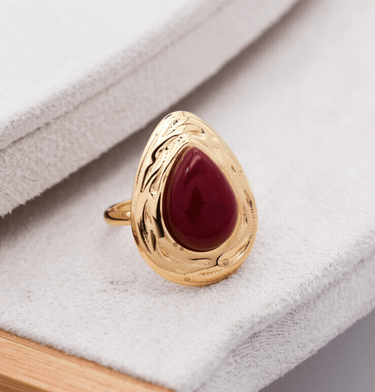 Esme Ατσάλινo δαχτυλίδι - Lilah jewellery boutique