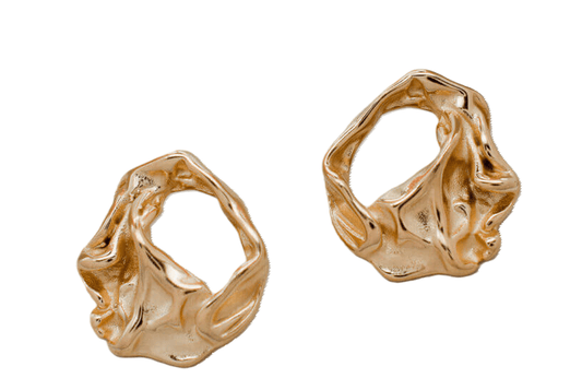 Cliff Ατσάλινα σκουλαρίκια - Lilah jewellery boutique