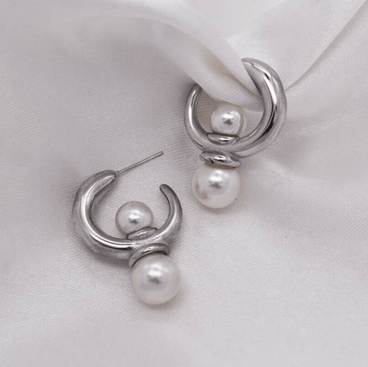 Vici Ατσάλινα σκουλαρίκια - Lilah jewellery boutique