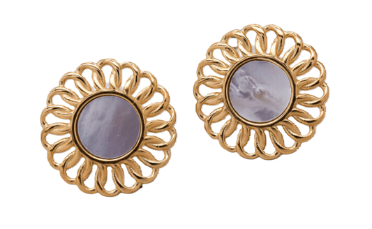 Lilly Ατσάλινα σκουλαρίκια - Lilah jewellery boutique