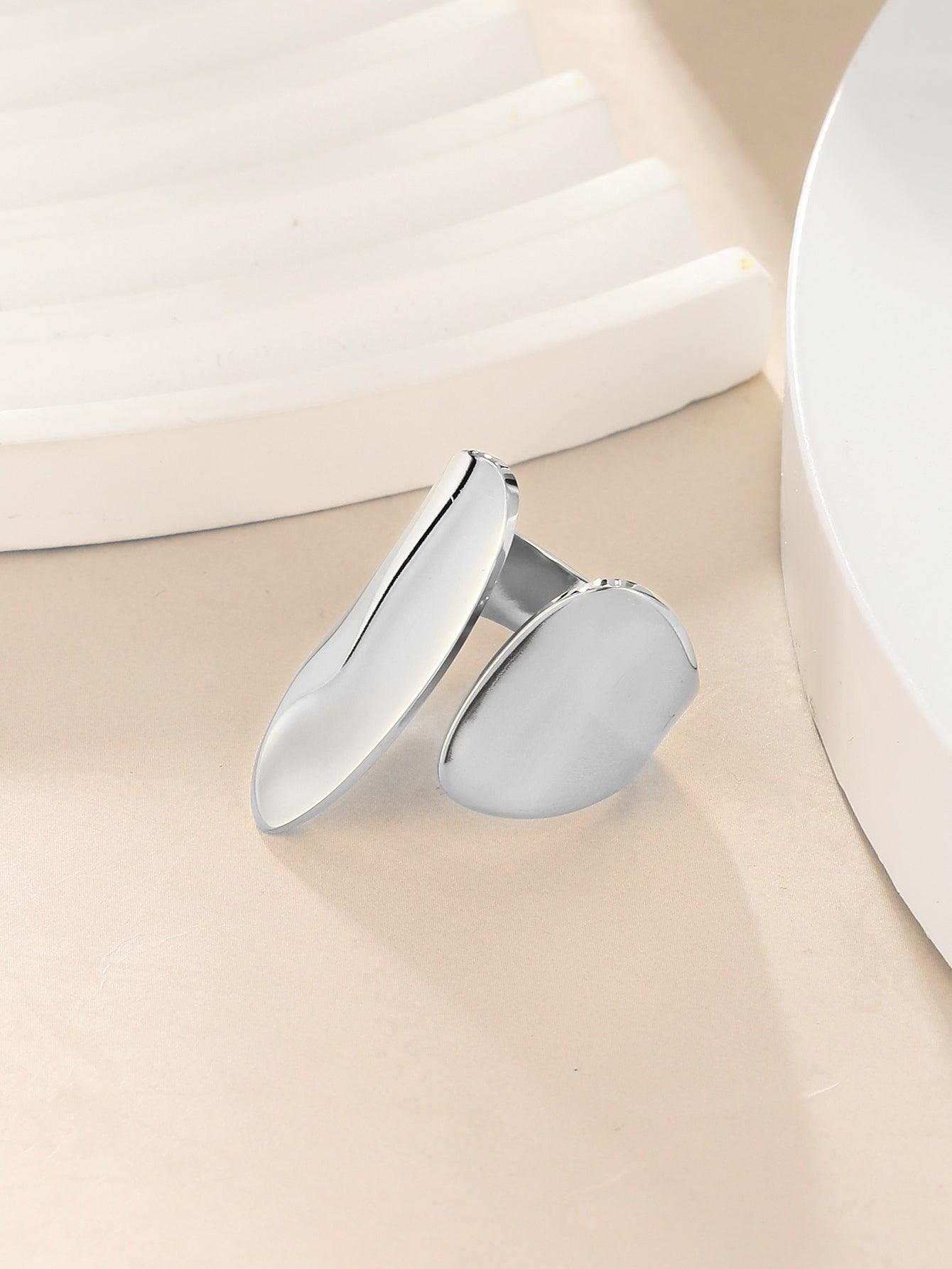 Ατσάλινo δαχτυλίδι Shivani - Lilah jewellery boutique
