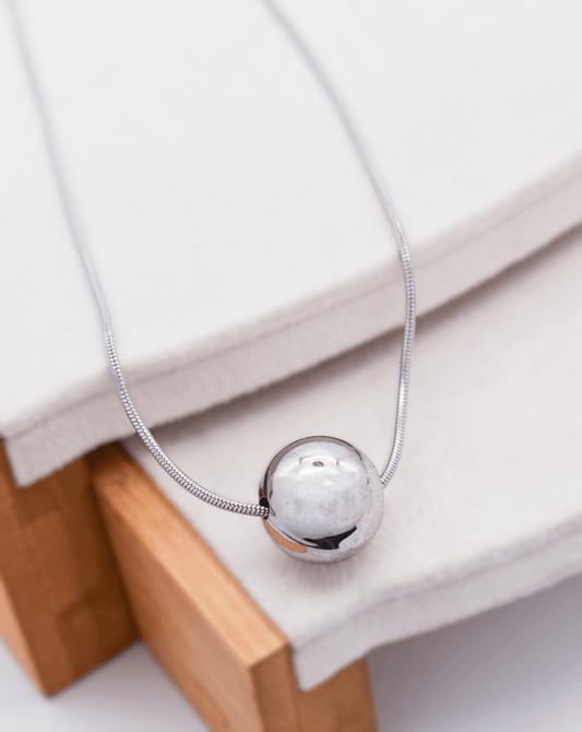 Orbit Ατσάλινo Κολιέ - Lilah jewellery boutique