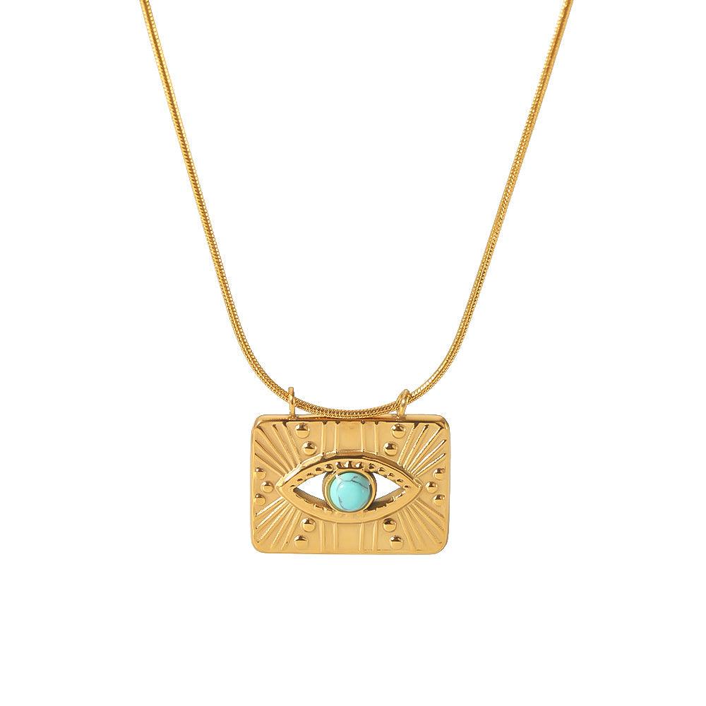 India Ατσάλινo Κολιέ - Lilah jewellery boutique