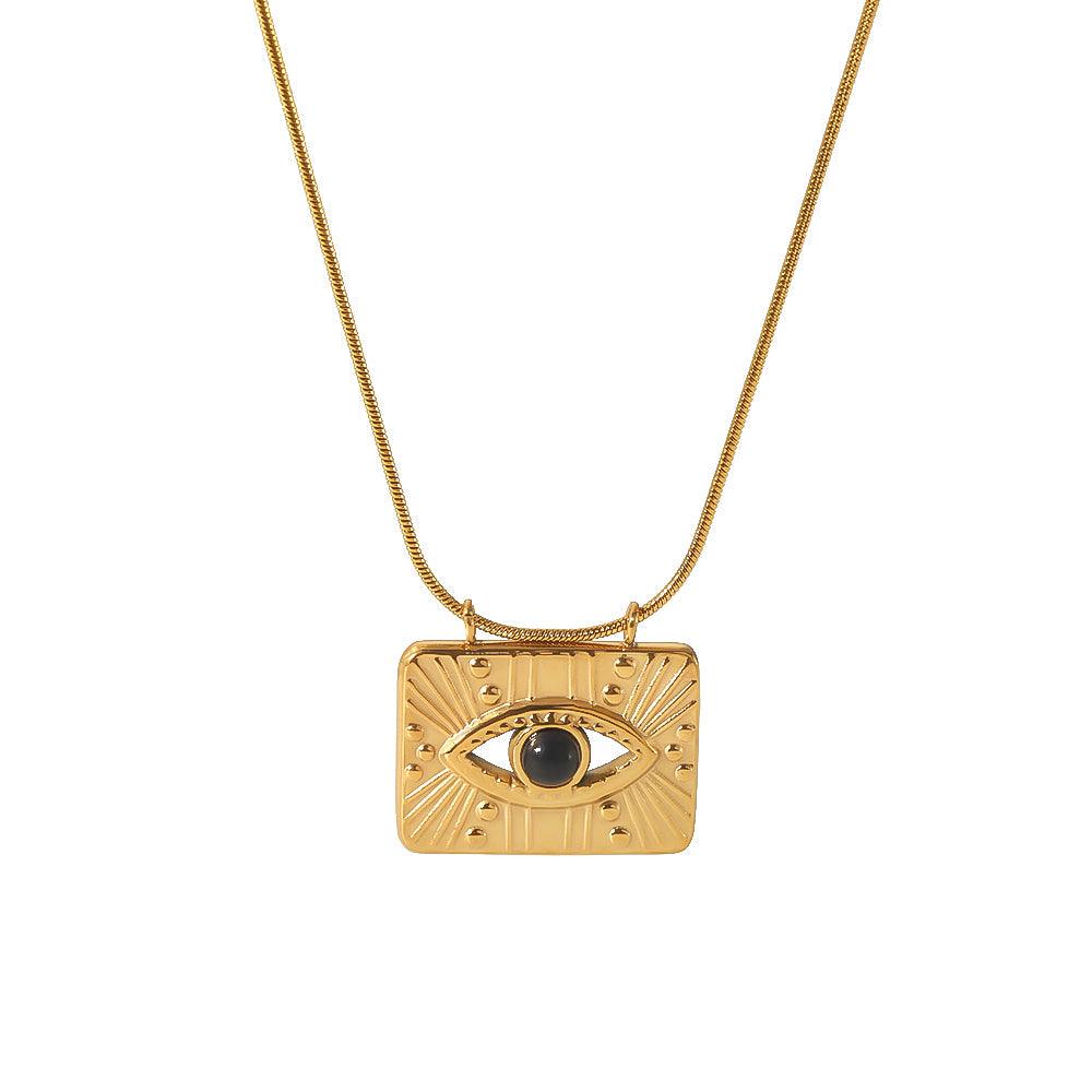 India Ατσάλινo Κολιέ - Lilah jewellery boutique