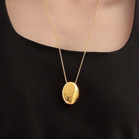 Drop Ατσάλινo Κολιέ - Lilah jewellery boutique