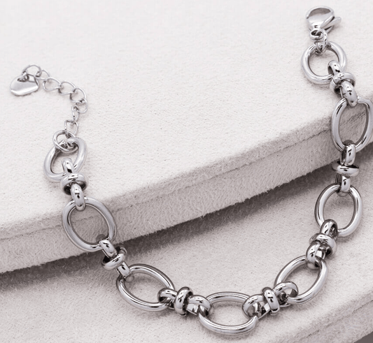 Adoinette Ατσάλινo βραχιόλι - Lilah jewellery boutique