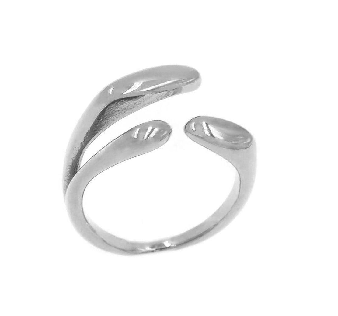 Ivy Ατσάλινο δαχτυλίδι - Lilah jewellery boutique