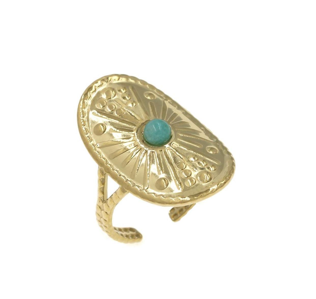 Sandy Ατσάλινο δαχτυλίδι - Lilah jewellery boutique