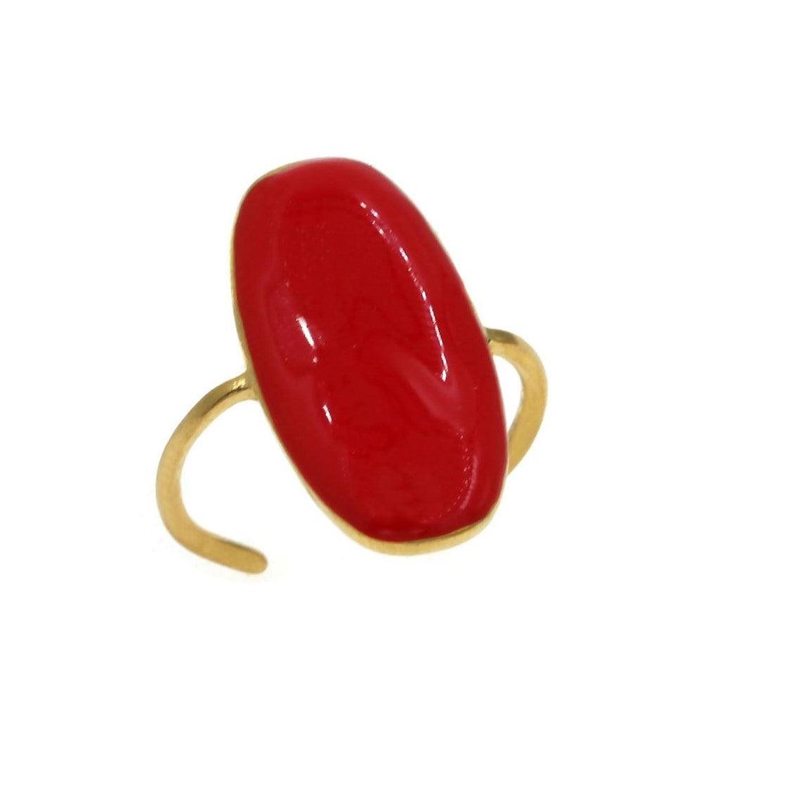 Rosalie Ατσάλινο δαχτυλίδι - Lilah jewellery boutique