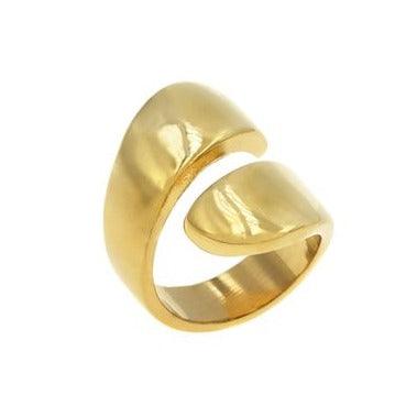 Aida Ατσάλινο Δαχτυλίδι - Lilah jewellery boutique