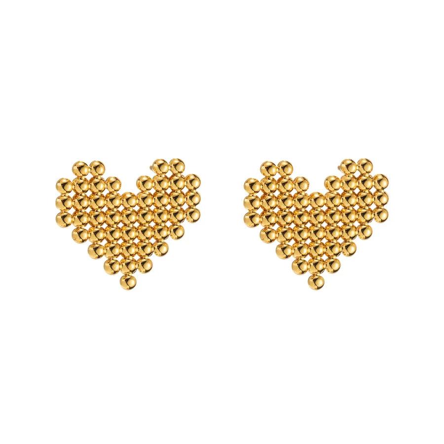 1 Pair Simple Style Commute Solid Color 304 Stainless Steel Ear Studs - Lilah jewellery boutique