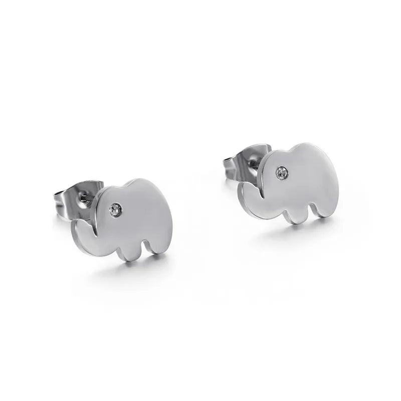 Animal Plating Titanium Steel 18K Gold Plated Earrings - Lilah jewellery boutique