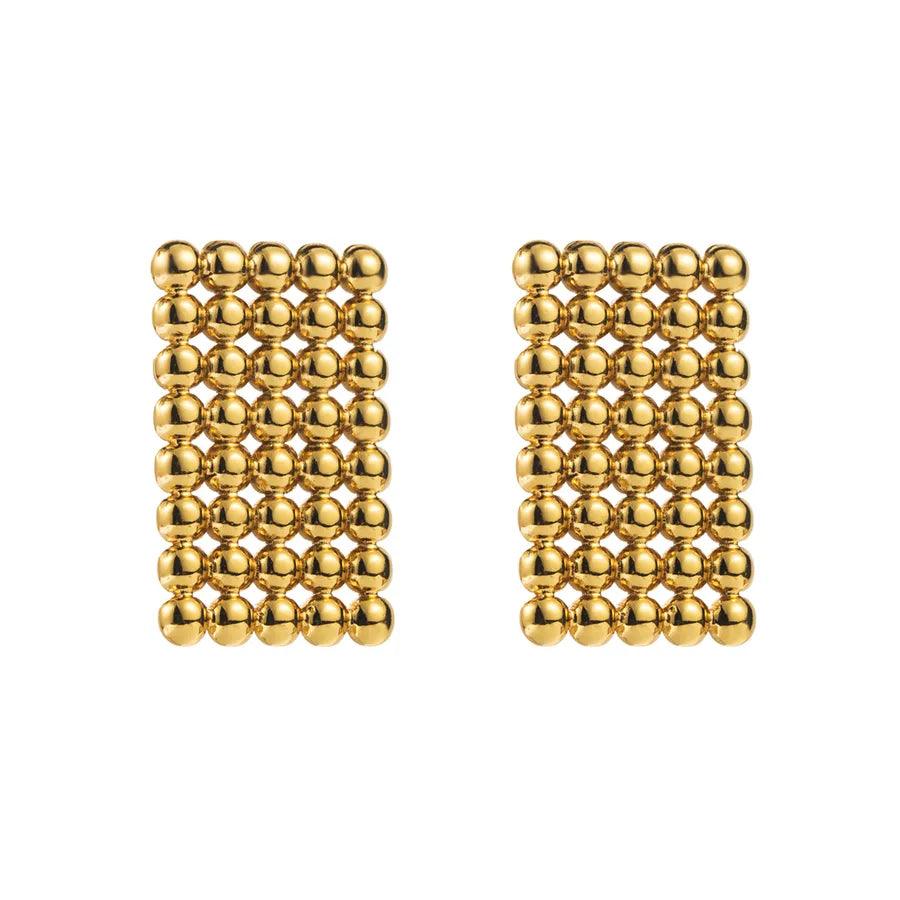 1 Pair Simple Style Commute Solid Color 304 Stainless Steel Ear Studs - Lilah jewellery boutique