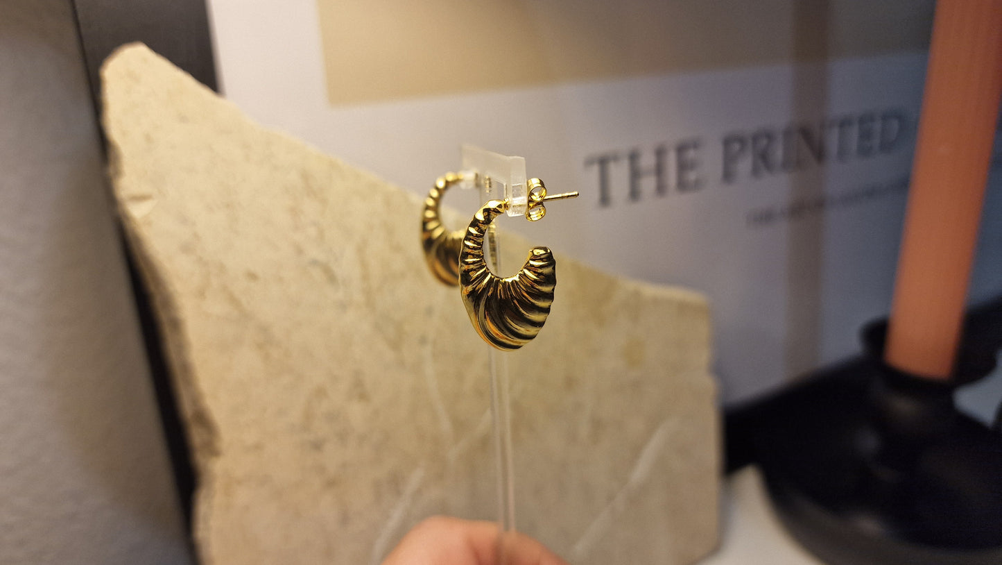 Silvia Ατσάλινα σκουλαρίκια