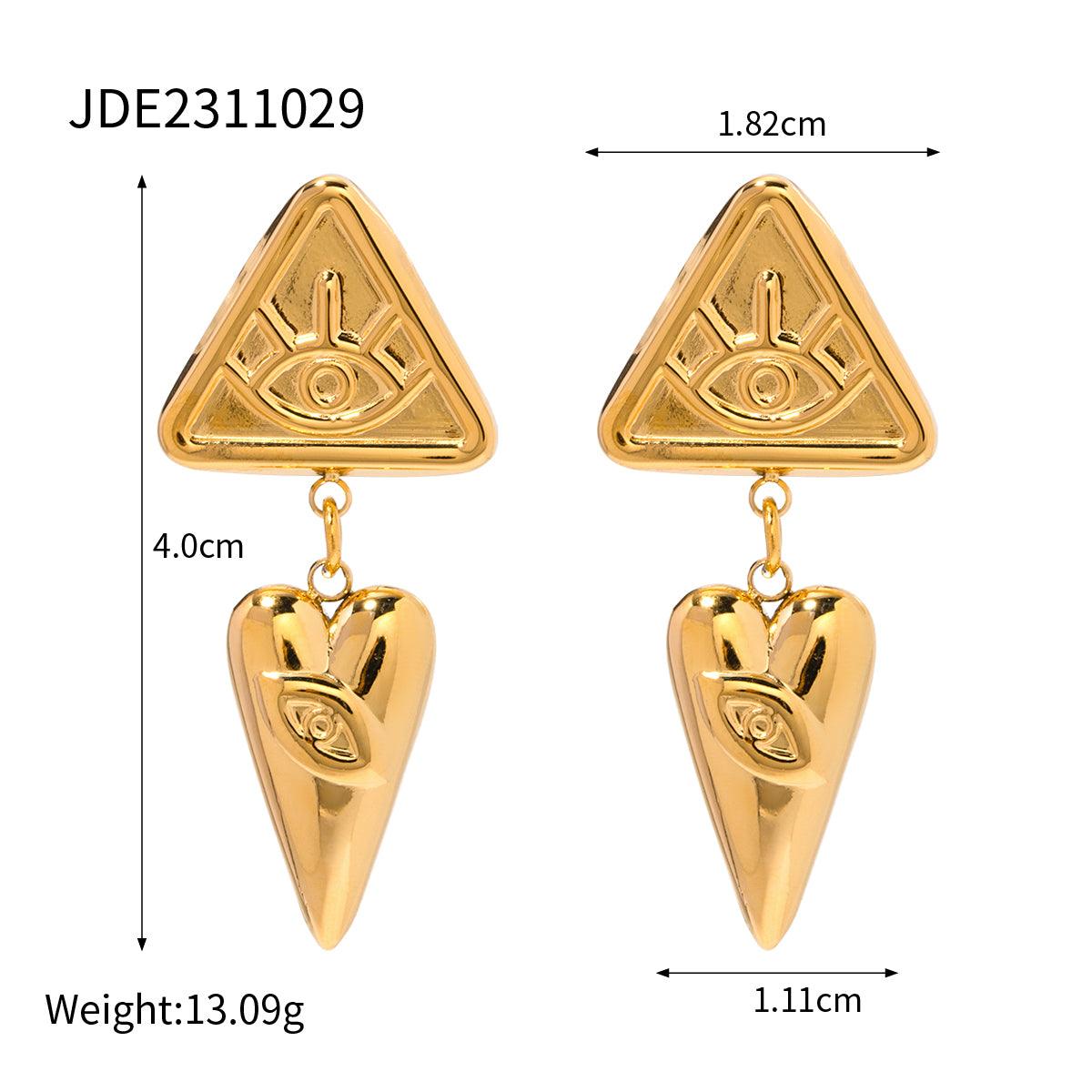 Σκουλαρίκια Ra - Lilah jewellery boutique