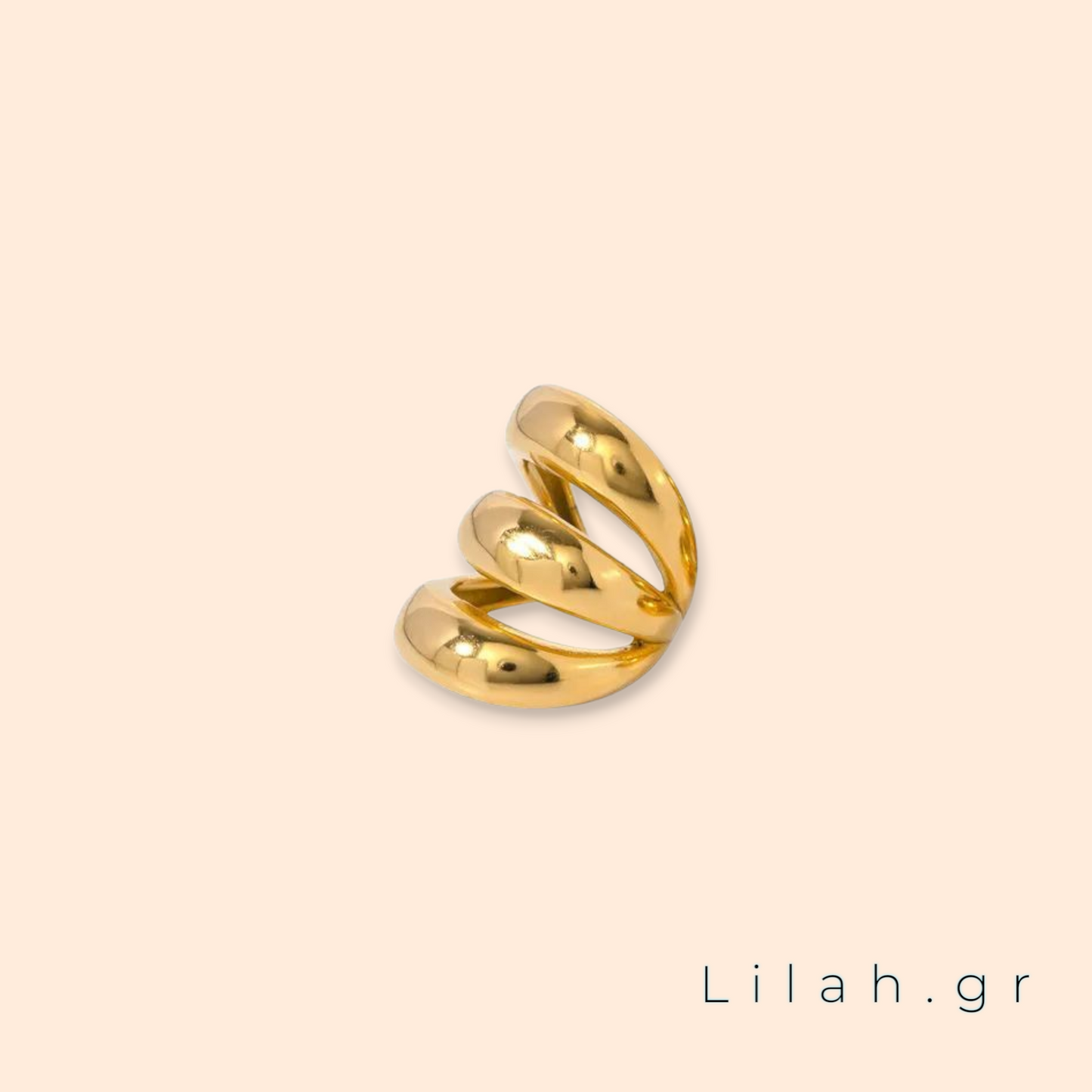 Ear cuffs από ανοξείδωτο ατσάλι LH1058