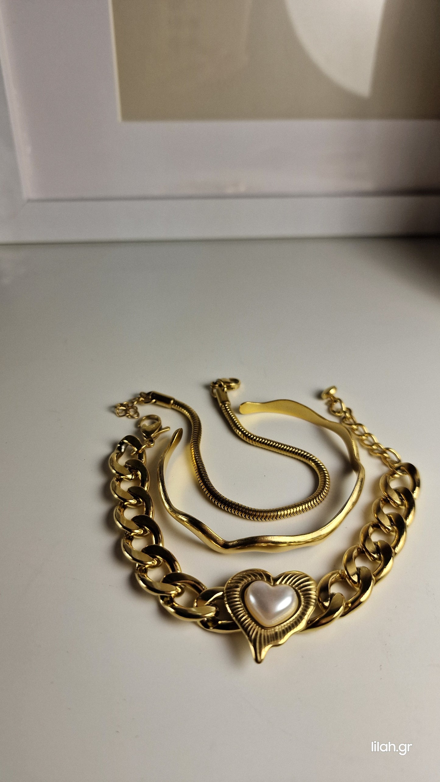 Dora Ατσάλινο βραχιόλι φίδι 3.2mm