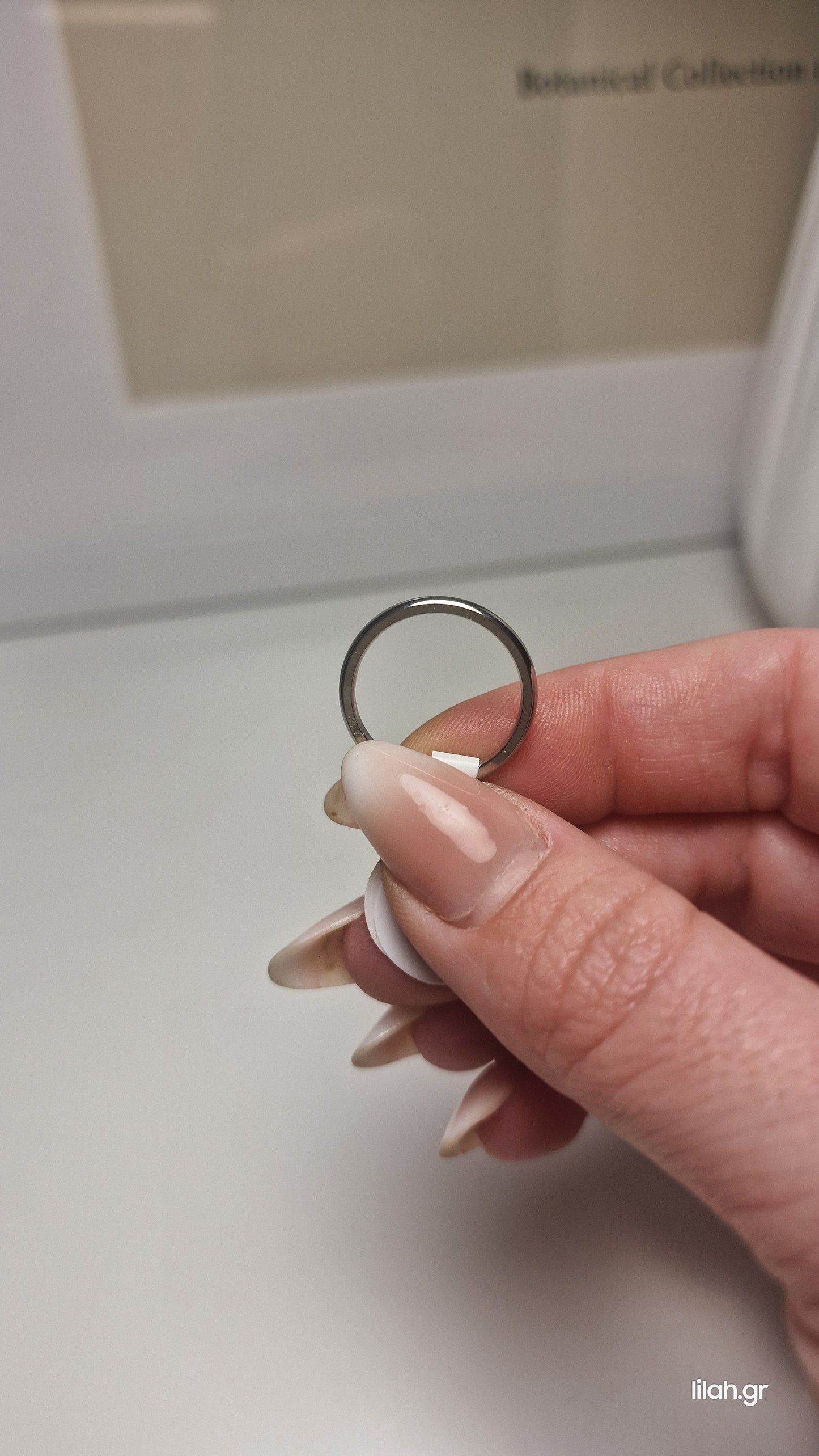 Βέρα ανοξείδωτο ατσάλι 2mm σε 2 χρώματα