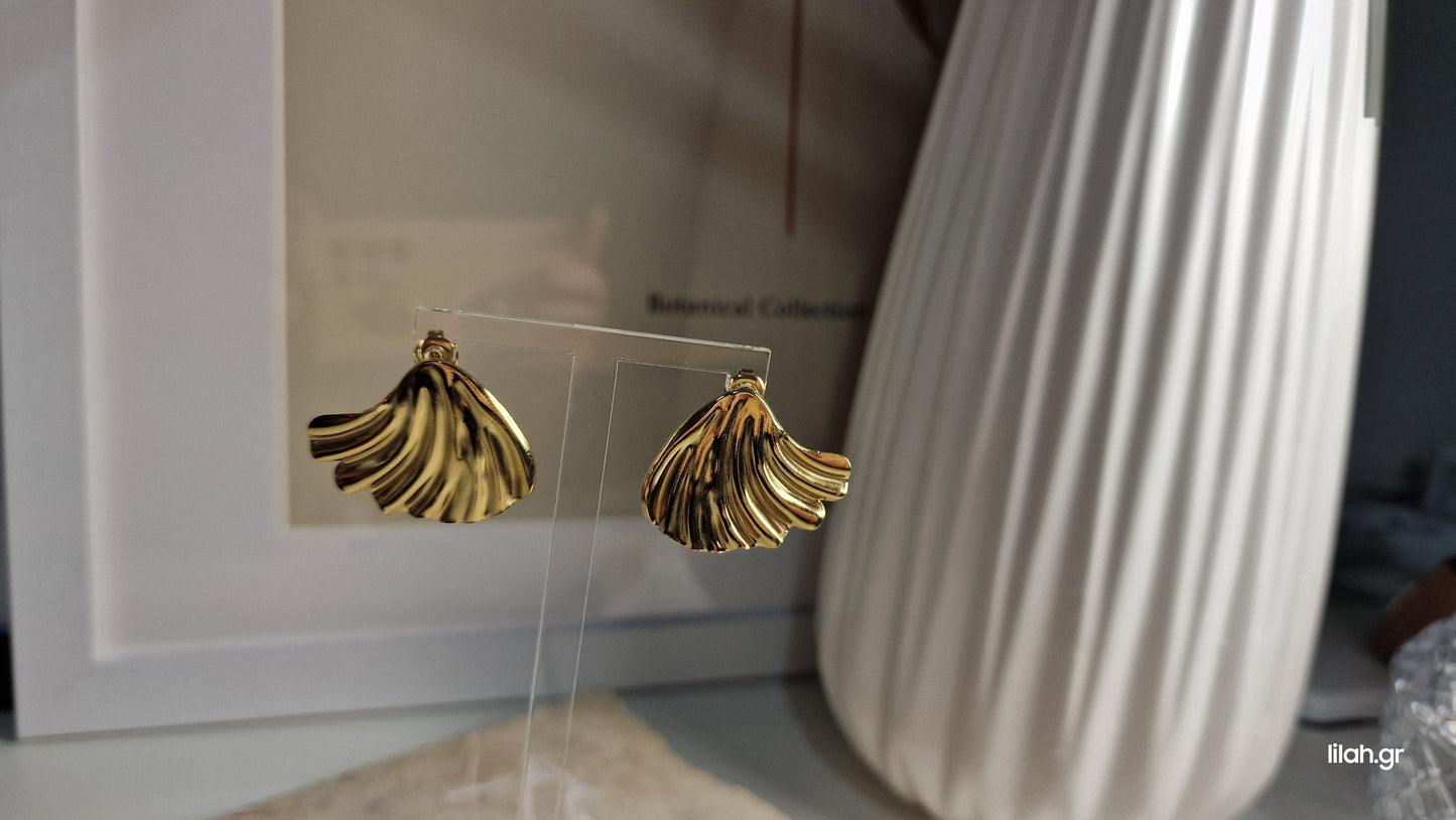 Ατσάλινα σκουλαρίκια Wing