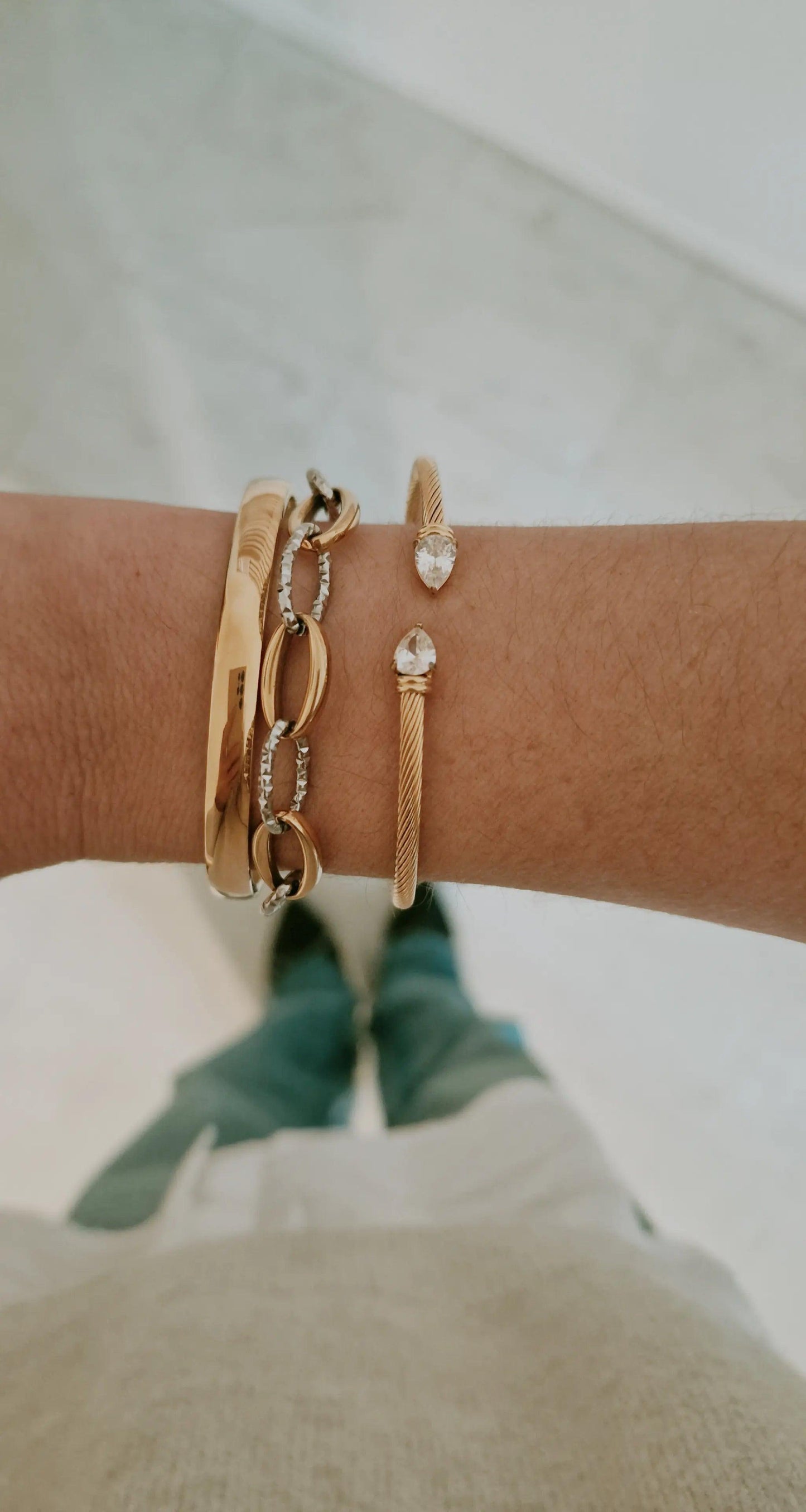 Ατσάλινo βραχιόλι Pablo - Lilah jewellery boutique