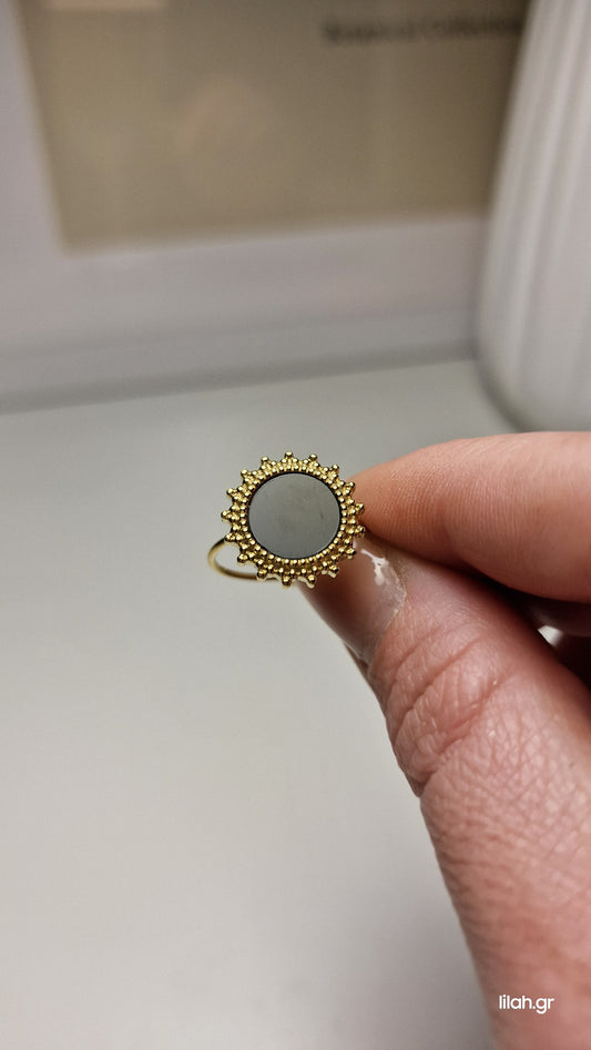 Δαχτυλίδι ανοξείδωτο ατσάλι #115