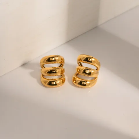 Ear cuffs από ανοξείδωτο ατσάλι LH1058