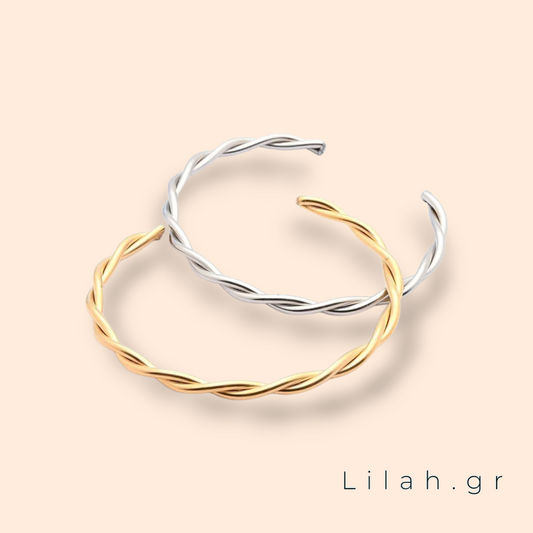 Βραχιόλι βέργα ανοξείδωτο ατσάλι LH1060