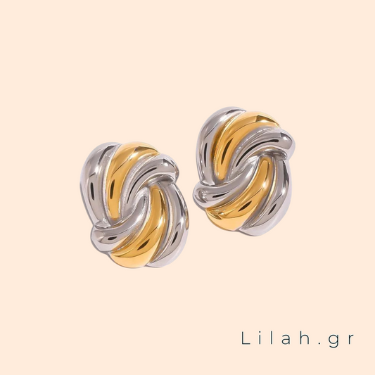 Σκουλαρίκια από ανοξείδωτο ατσάλι #LH1014