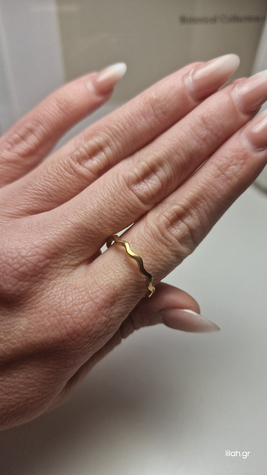 Δαχτυλίδι ανοξείδωτο ατσάλι #142