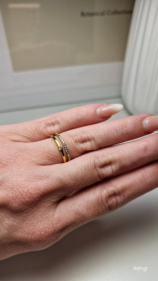 Δαχτυλίδι ανοξείδωτο ατσάλι #117