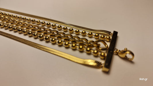 Ατσάλινo βραχιόλι Libre