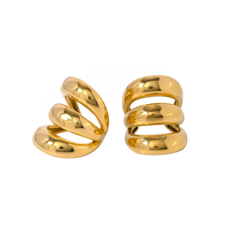 Ear cuffs από ανοξείδωτο ατσάλι LH1058
