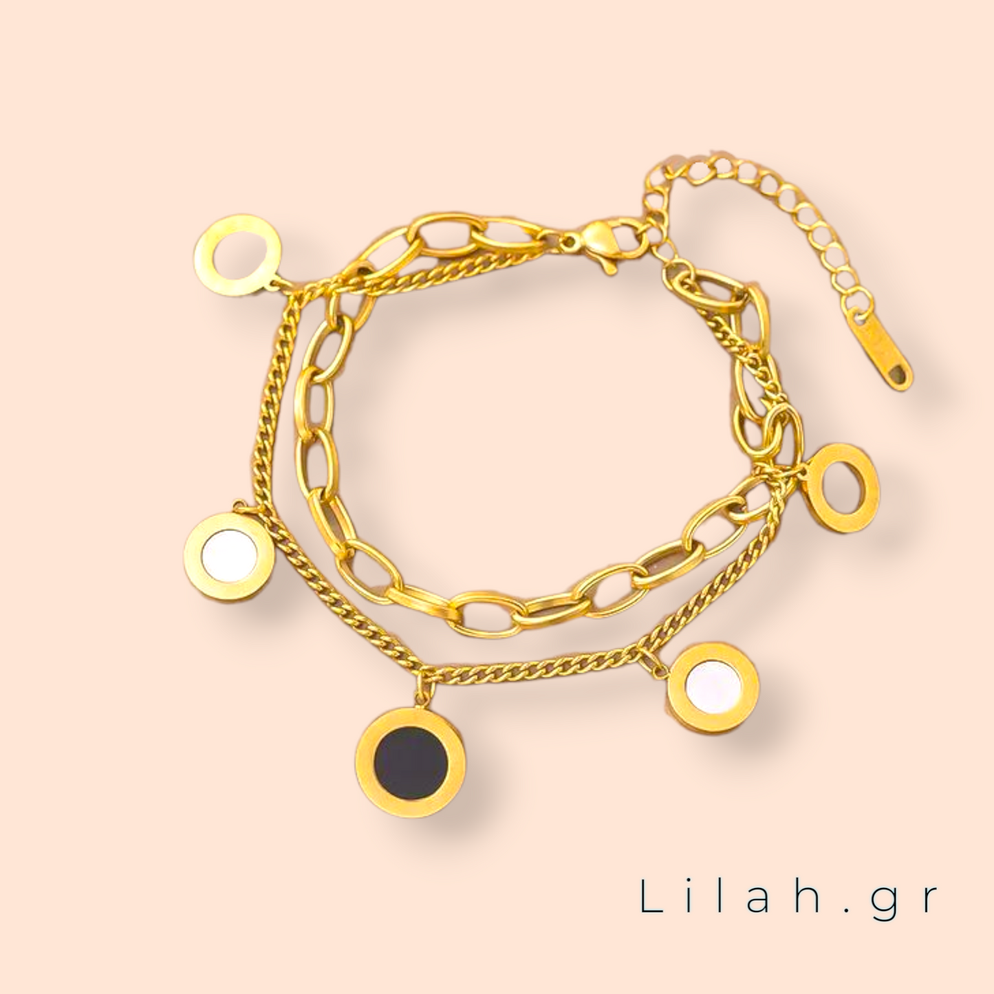 Βραχιόλι ανοξείδωτο ατσάλι #LH1008