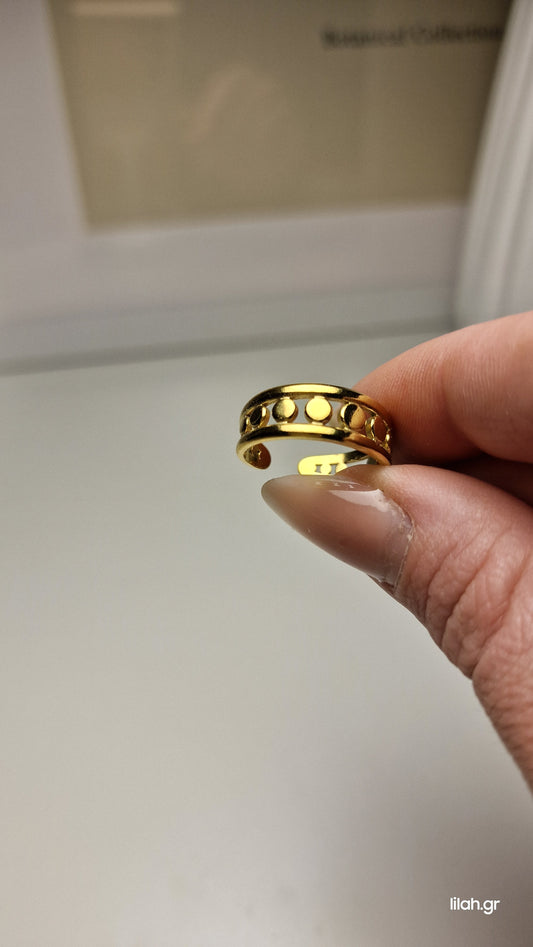 Δαχτυλίδι ανοξείδωτο ατσάλι #113