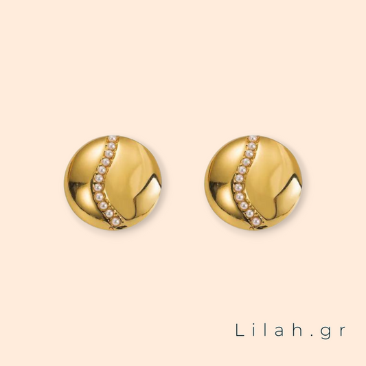 Σκουλαρίκια από ανοξείδωτο ατσάλι #LH1018