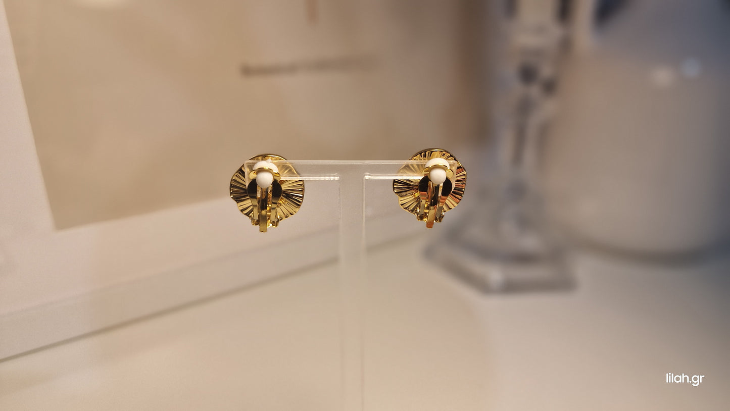 Nova Ατσάλινα σκουλαρίκια με κλιπ