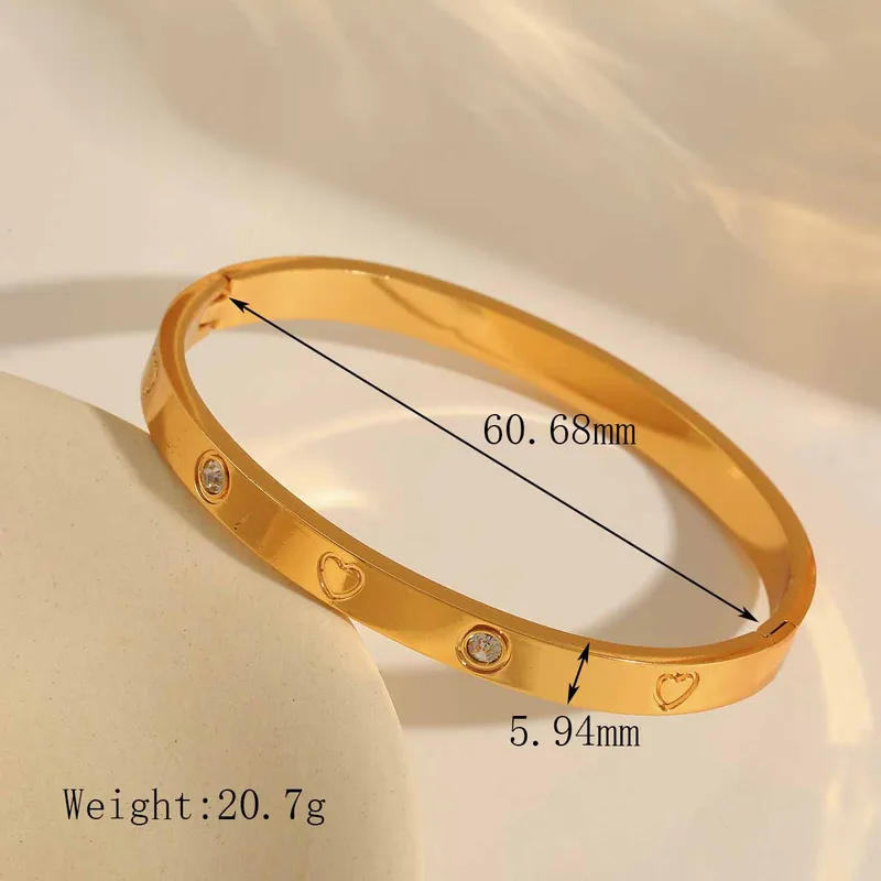 Βραχιόλι βέργα cuff ανοξείδωτο ατσάλι #LH1010