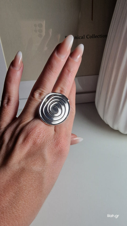 Spira Ατσάλινο Δαχτυλίδι οβάλ