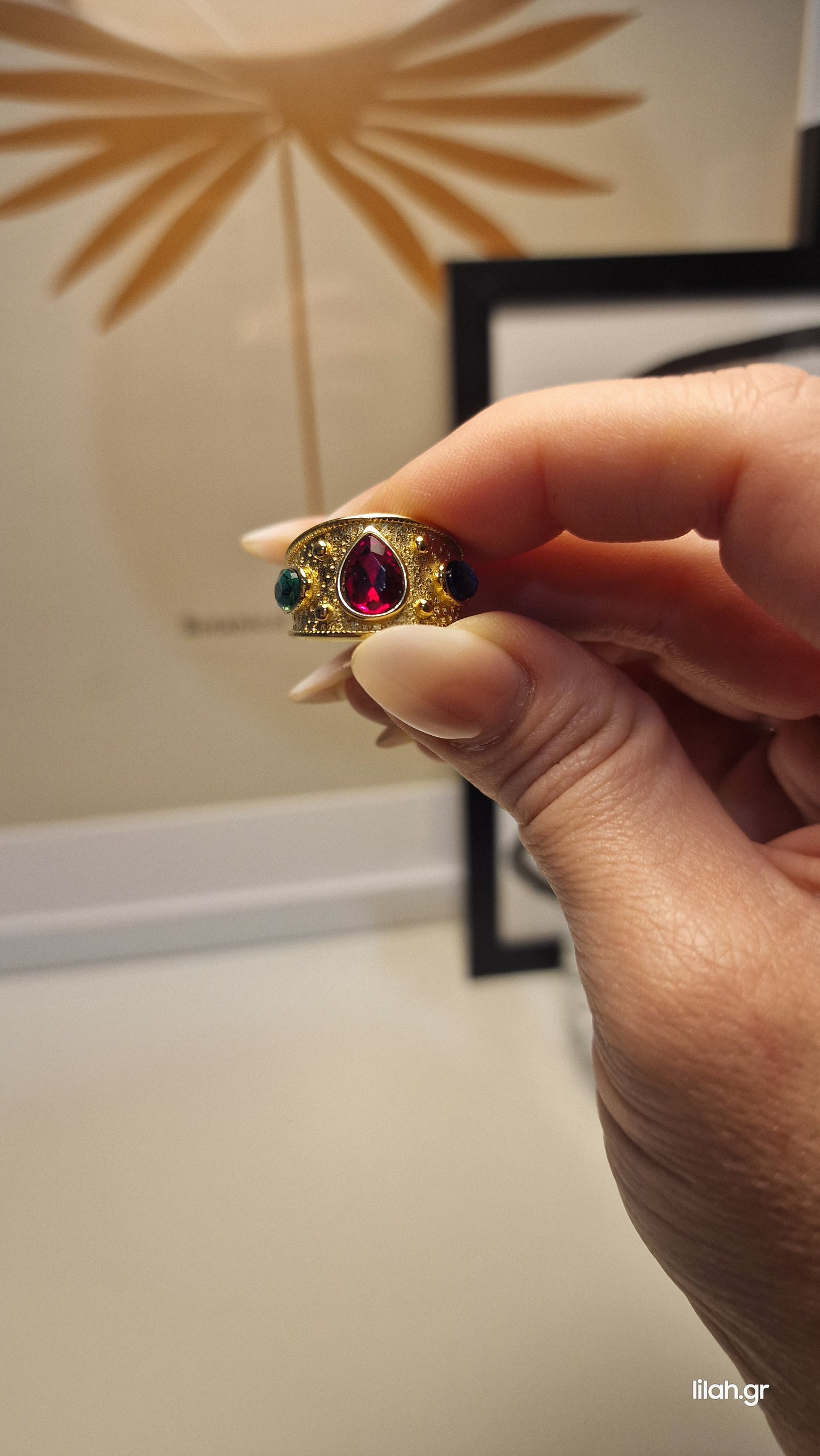 Adaline Ατσάλινo δαχτυλίδι