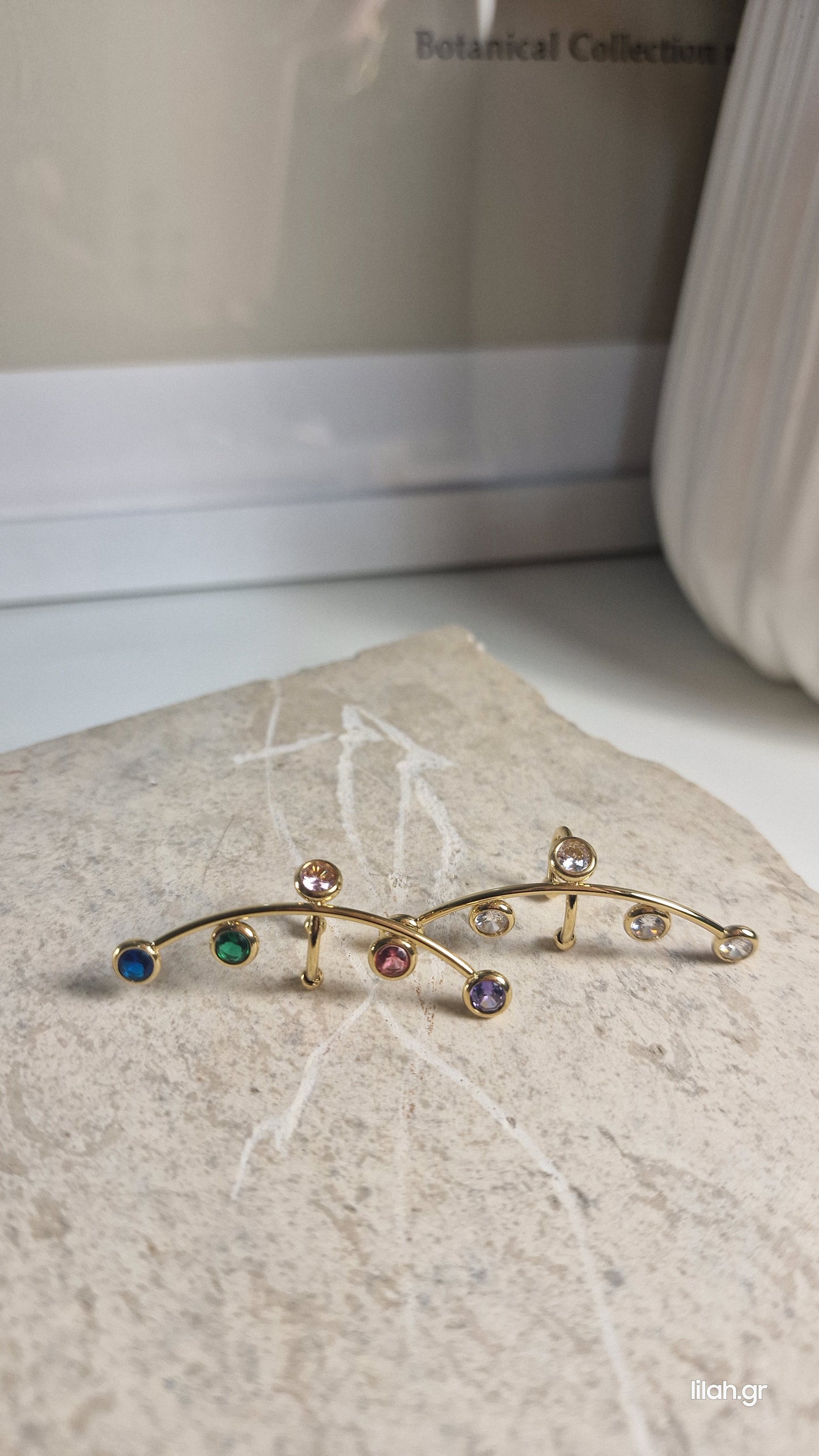 Bridget steel earcuff