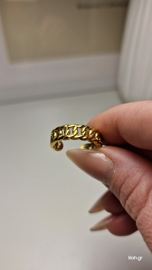 Δαχτυλίδι ανοξείδωτο ατσάλι #118