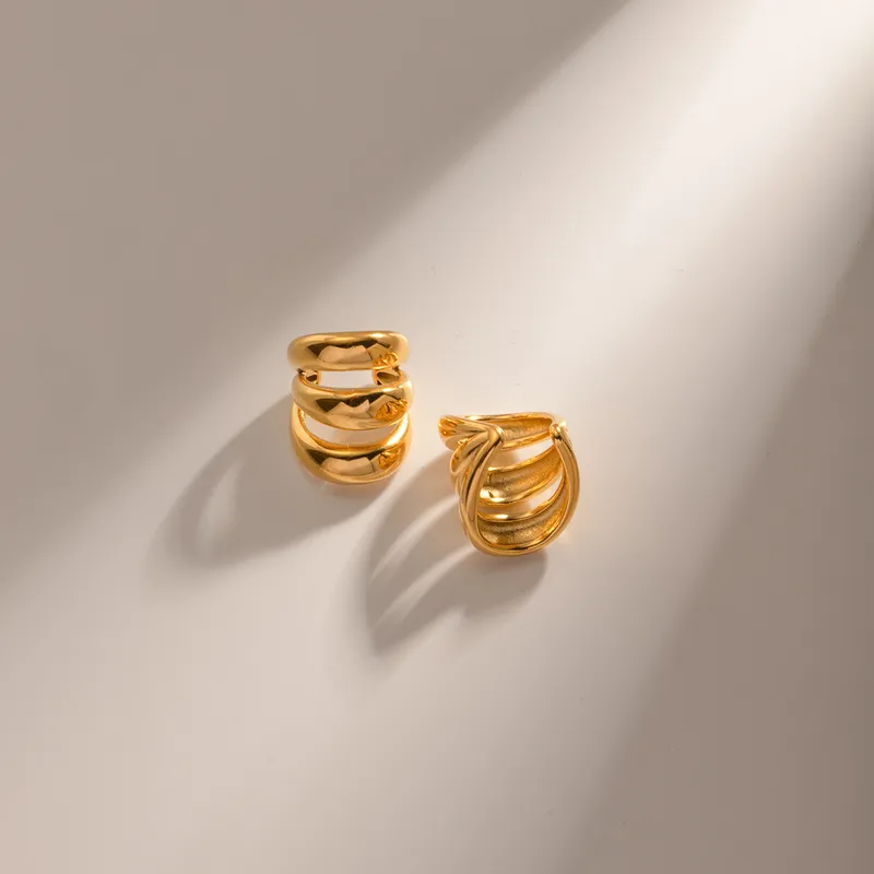 Ear cuffs από ανοξείδωτο ατσάλι LH1058