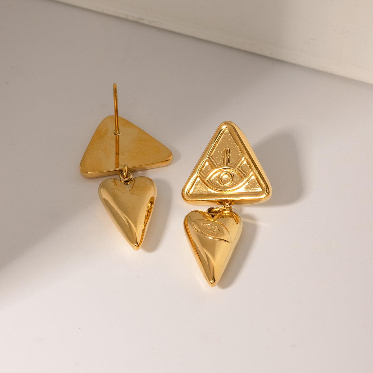 Σκουλαρίκια Ra - Lilah jewellery boutique