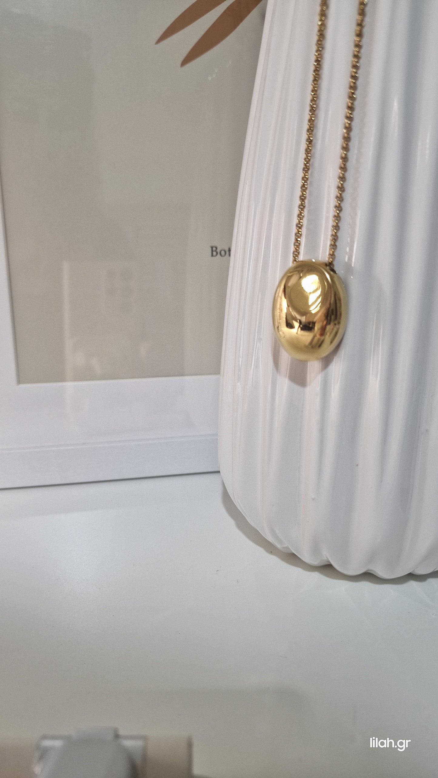 Drop Steel Necklace